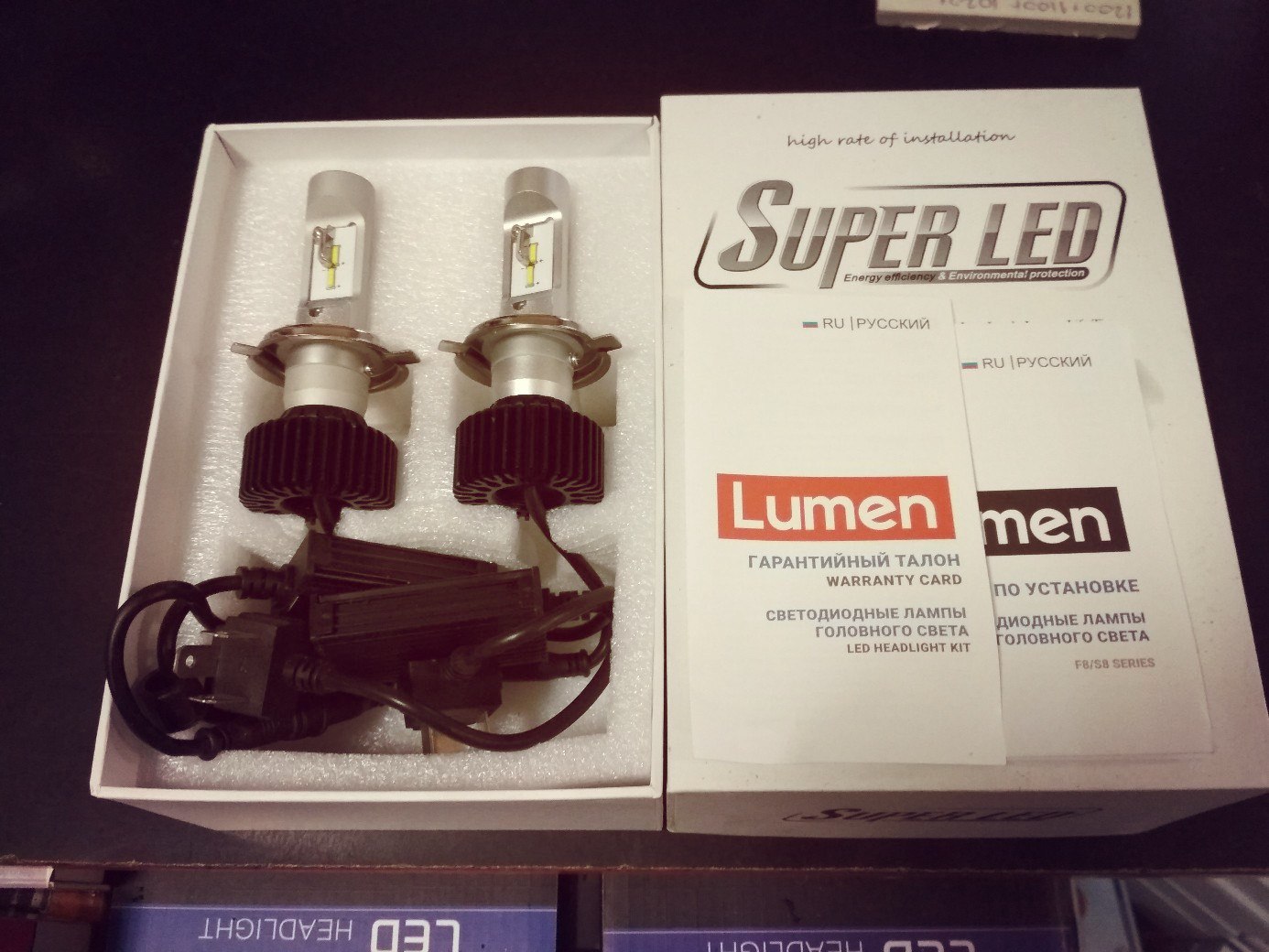 Светодиодные лампы Lumen F8